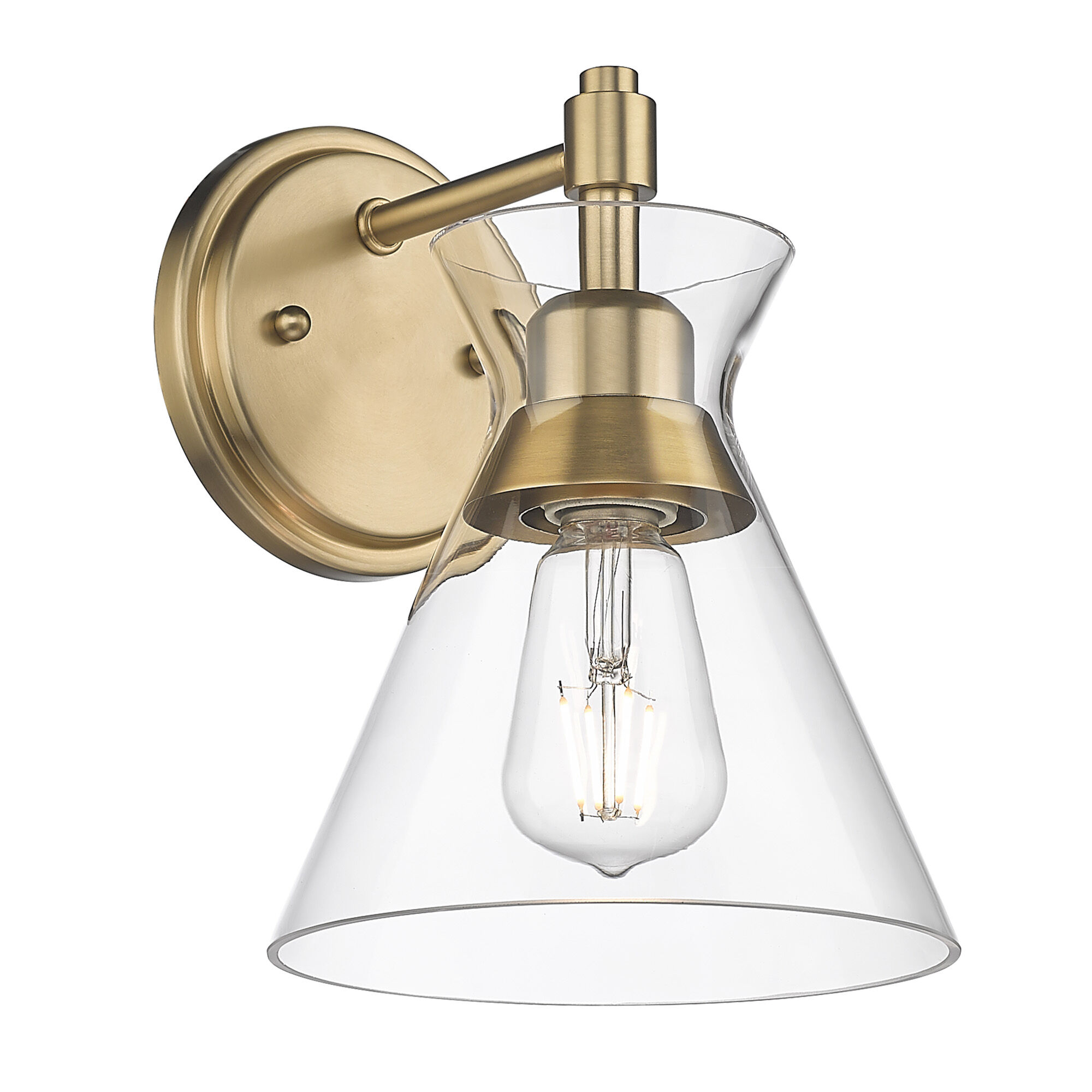Champagne bronze sconces sale